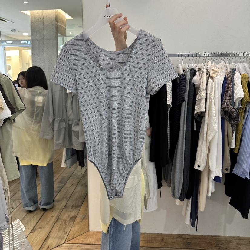 CREAM VILLA東大門實拍韓國女裝新款熱賣T恤CREAMVILLAT恤圖色2