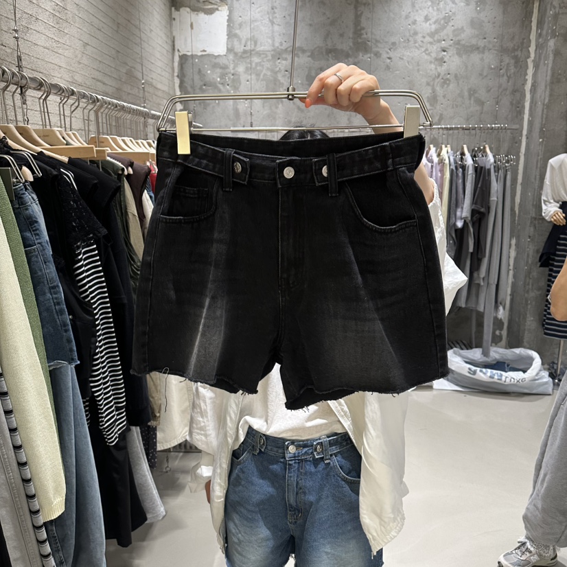 JUNI韓國直郵女裝新款26夏季推薦時尚職業熱賣休閑牛仔褲my juni牛仔褲圖色2