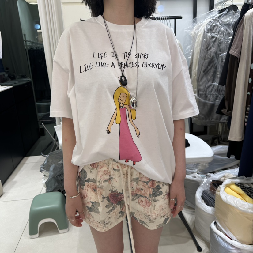 EGG IS韓國直郵女裝新款人氣熱賣時尚26春夏職業推薦T恤EGG IST恤圖色2