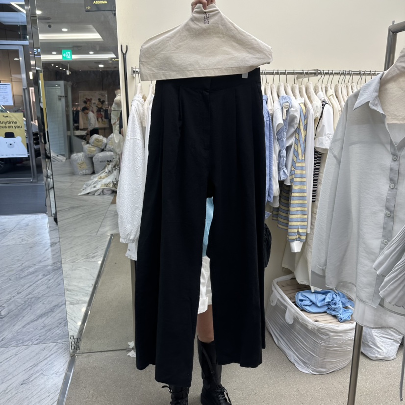 AMOEBA韓國直郵女裝新款人氣26夏季熱賣職業時尚26春夏休閑褲AMOEBA休閑褲圖色2