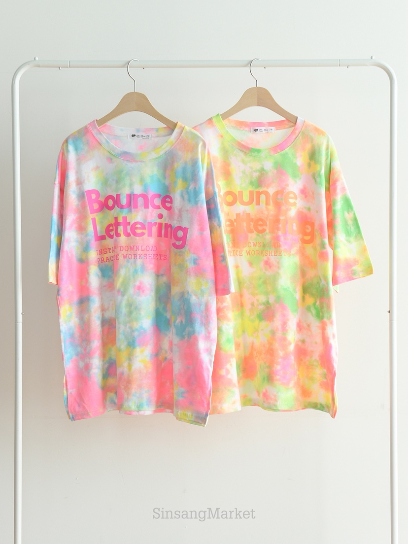 GOSSIP韓國代購女士新款26春夏職業推薦人氣休閑26夏季T恤GOSSIPT恤圖色2左二色