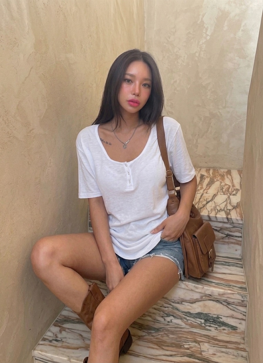 GOSSIP東大門實拍韓國女士新品推薦職業26夏季時尚T恤人造絲GOSSIPT恤