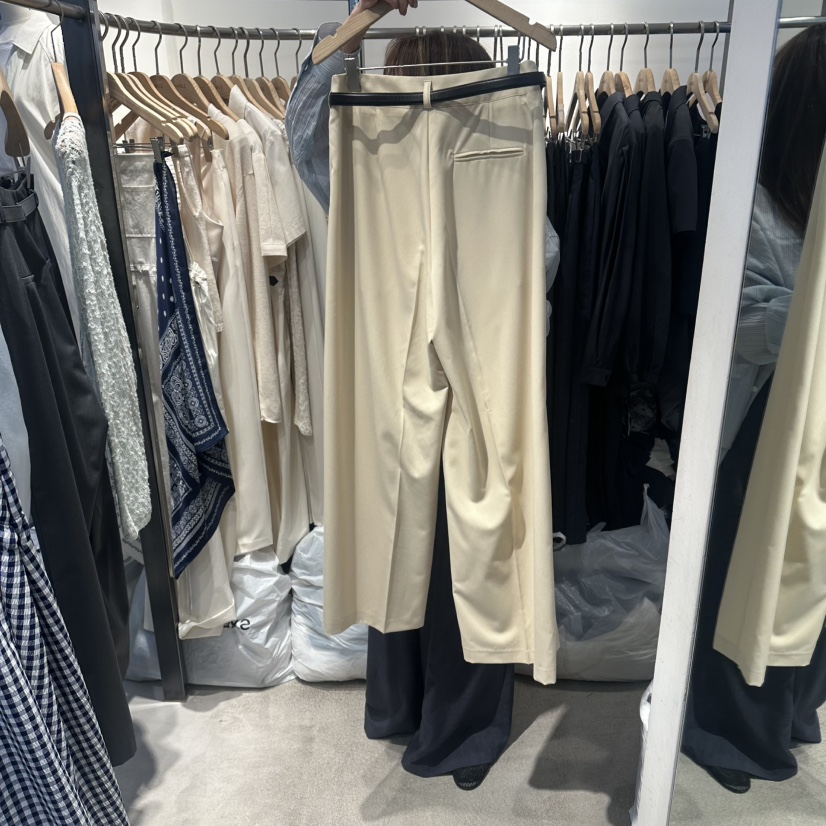 HABLE韓國直郵女士新品休閑推薦職業26春夏26夏季時尚休閑褲HABLE休閑褲