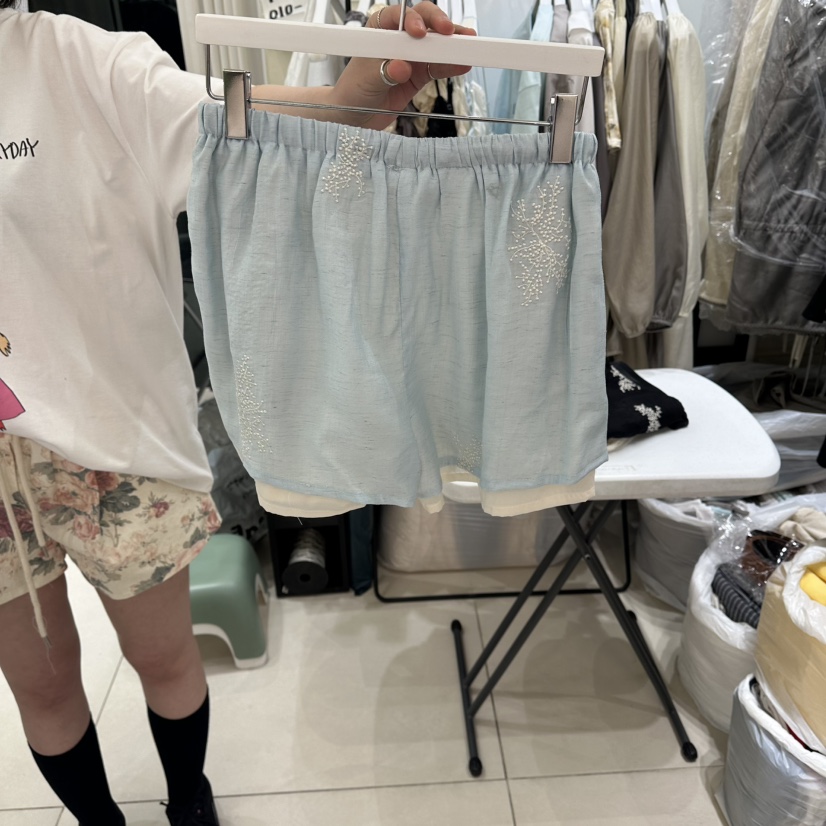 EGG IS韓國東大門直郵女裝新款26夏季人氣職業26春夏短褲EGG IS短褲