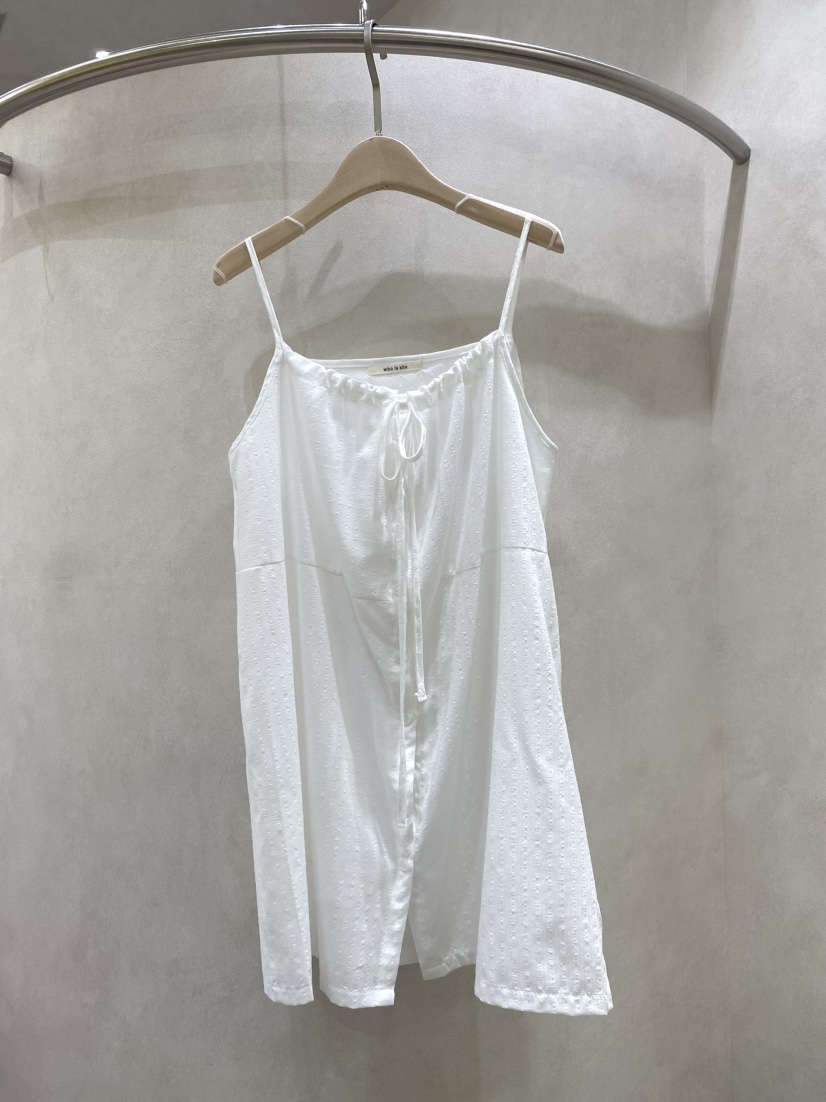 WHO IS SHE韓國直郵女裝新品26春夏推薦職業人氣連衣裙WHO IS SHE連衣裙圖色1