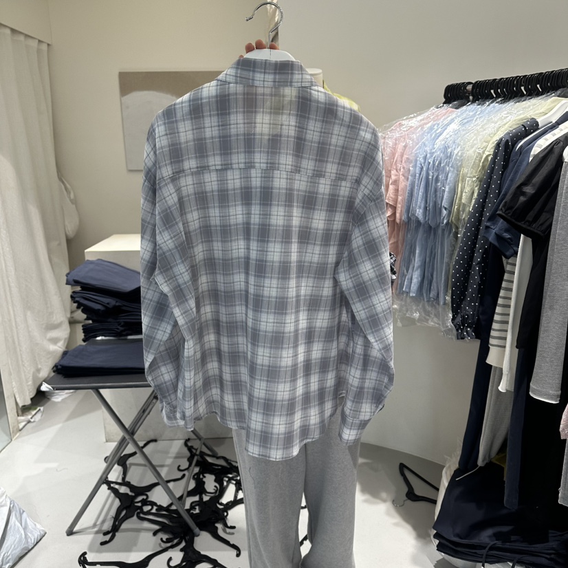 LORING RE I韓國直郵女士新品26春夏時尚休閑襯衫蕾絲衫LORING RE-I/BARE襯衫/蕾絲衫