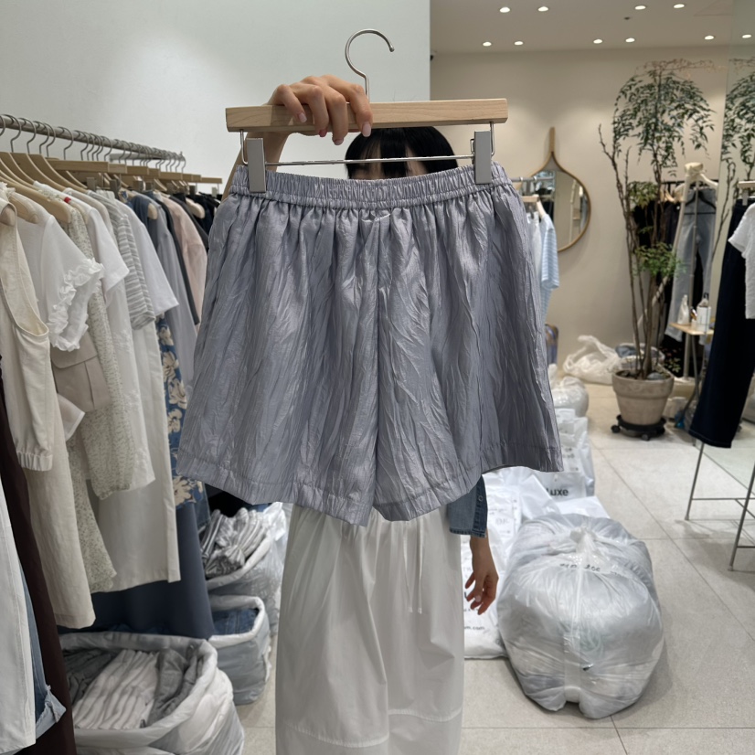 GRACIA韓國直郵實拍女裝新款職業休閑人氣26春夏短褲連帽衫GRACIA短褲