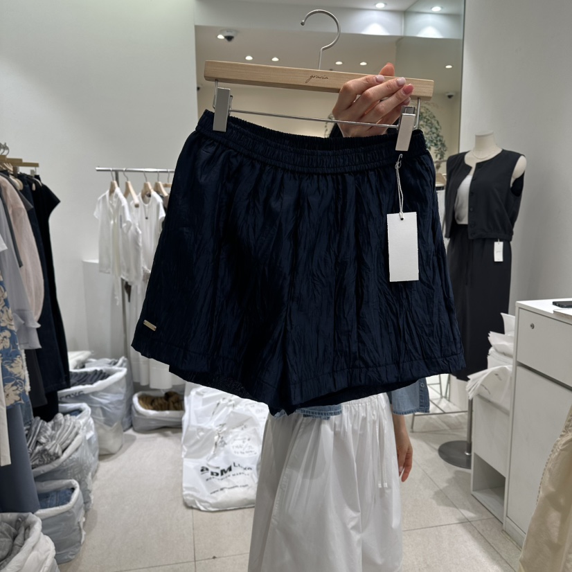 GRACIA韓國直郵實拍女裝新款職業休閑人氣26春夏短褲連帽衫GRACIA短褲圖色3