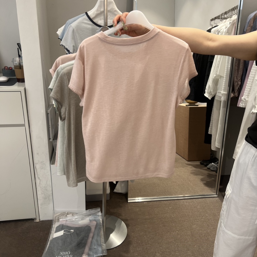 SIHO ARCHIVE韓國東大門代購女士新品休閑熱賣推薦T恤蕾絲SIHO ARCHIVET恤