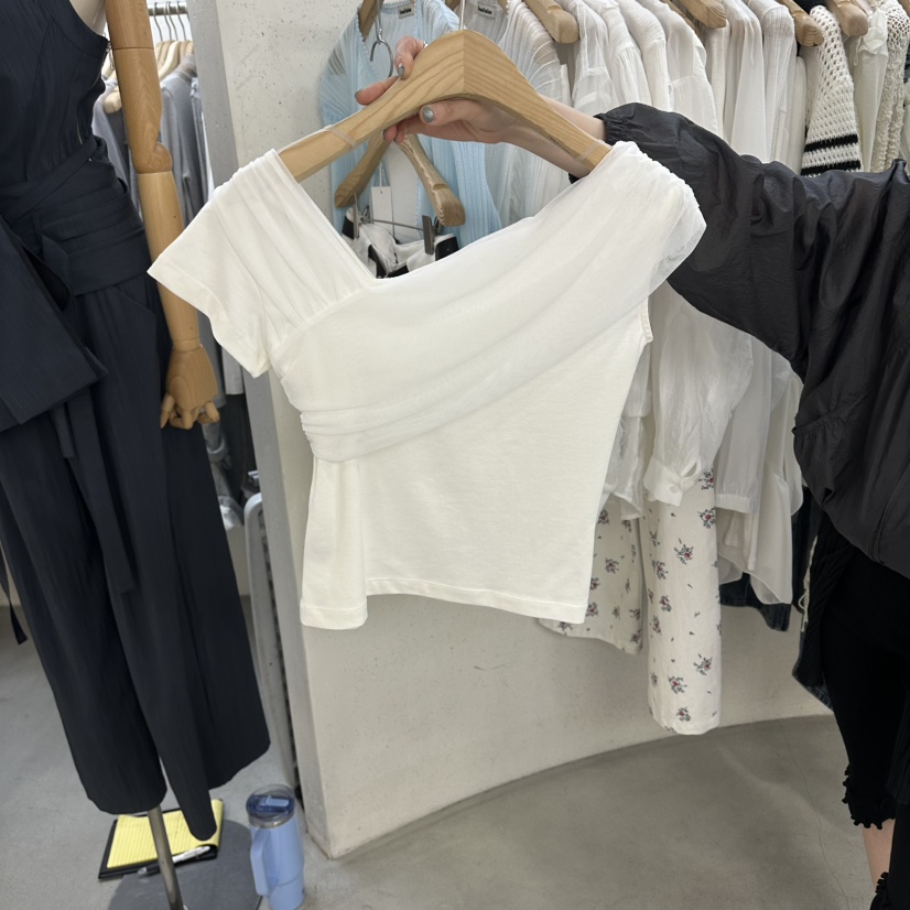 FOUNDATION韓國直郵女士新品人氣熱賣推薦26春夏26夏季T恤FOUNDATIONT恤