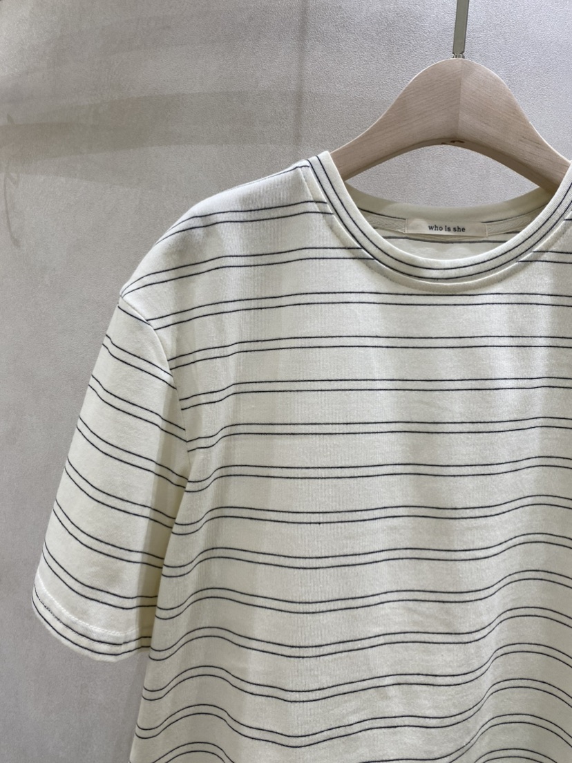 WHO IS SHE韓國直郵女裝新品26夏季休閑時尚人氣熱賣T恤WHO IS SHET恤