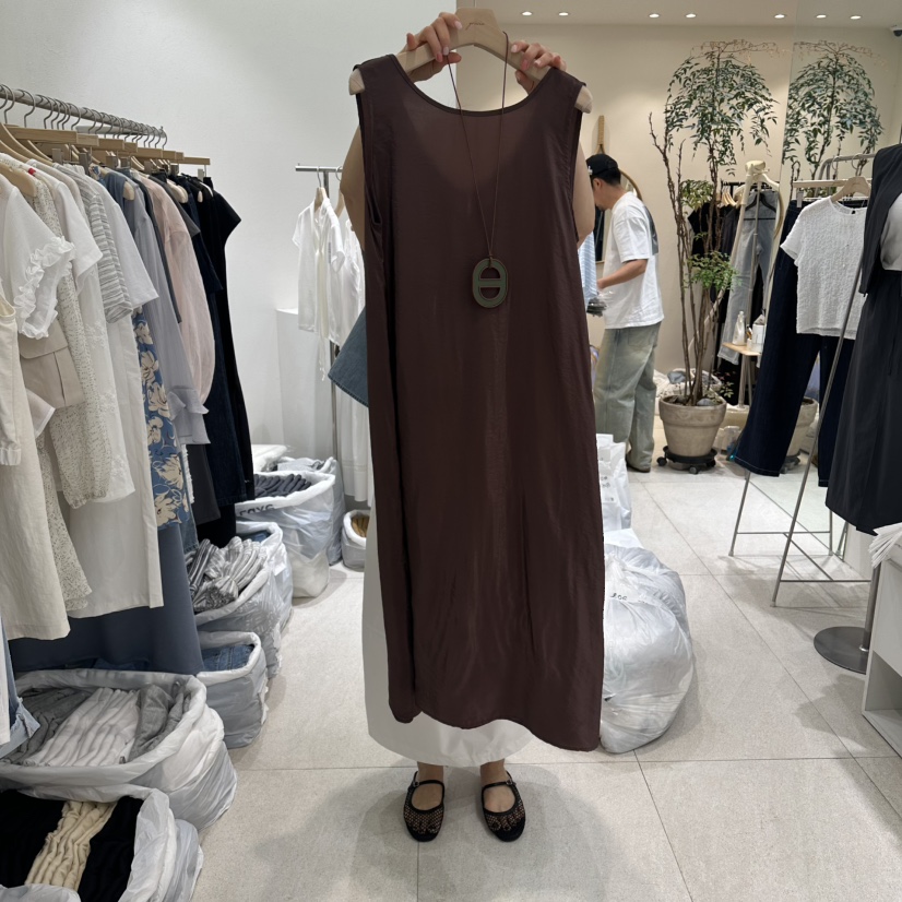 GRACIA韓國東大門代購女裝新品時尚人氣26夏季連衣裙印花GRACIA連衣裙圖色2