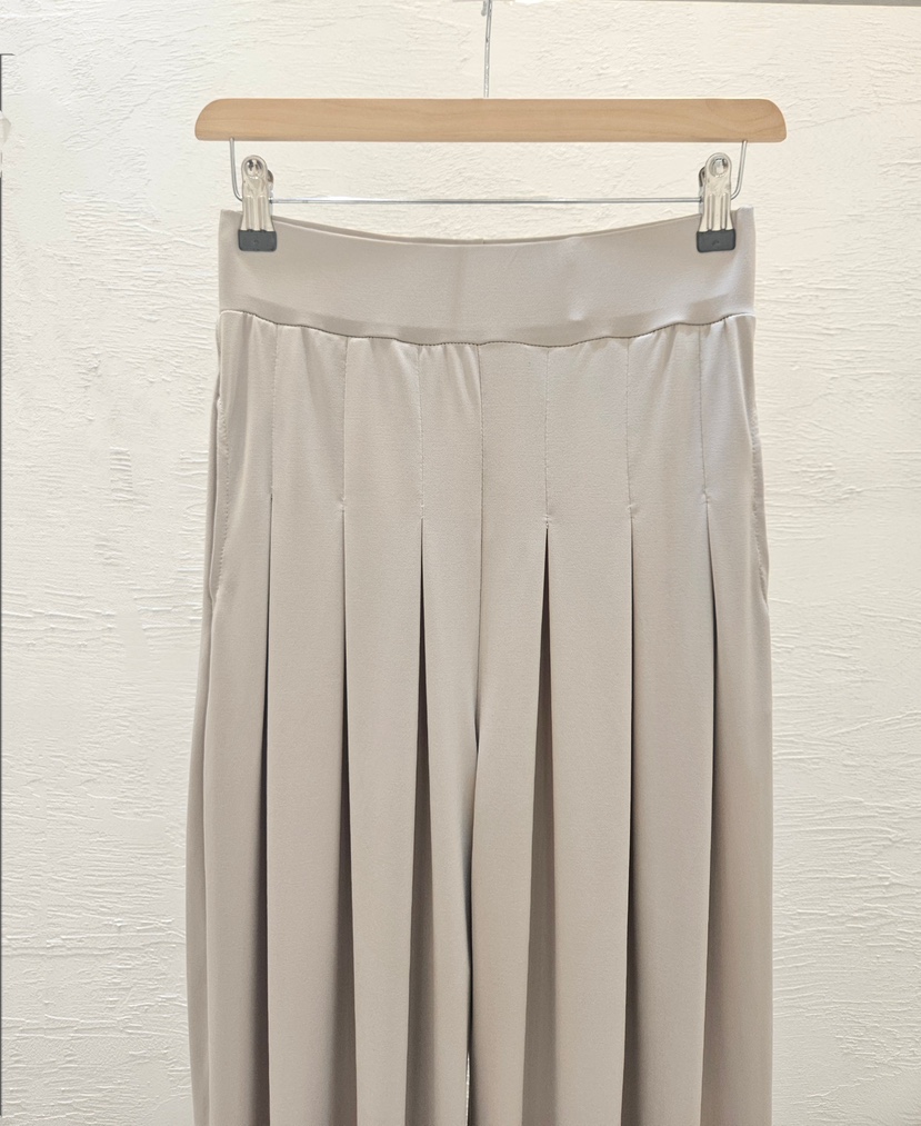 GOSSIP韓國東大門直郵女士新款時尚推薦休閑褲闊腿褲褶裥GOSSIP休閑褲