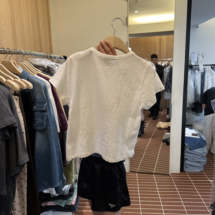 CHOI-L韓國東大門直郵女士新款人氣26春夏時尚26夏季T恤CHOIT恤