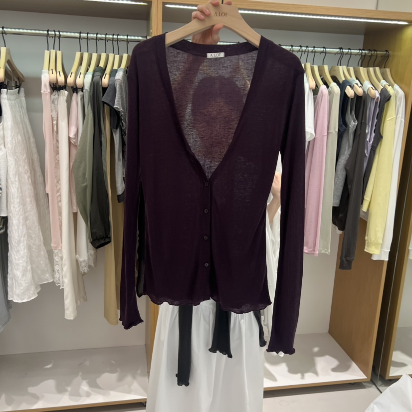 ALOT韓國東大門代購女裝新品人氣休閑時尚推薦26夏季長袖T恤A LOT長袖T恤圖色1