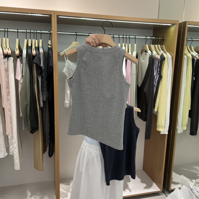 ALOT東大門實拍韓國女士新款26春夏職業熱賣人氣吊帶背心A LOT吊帶/背心