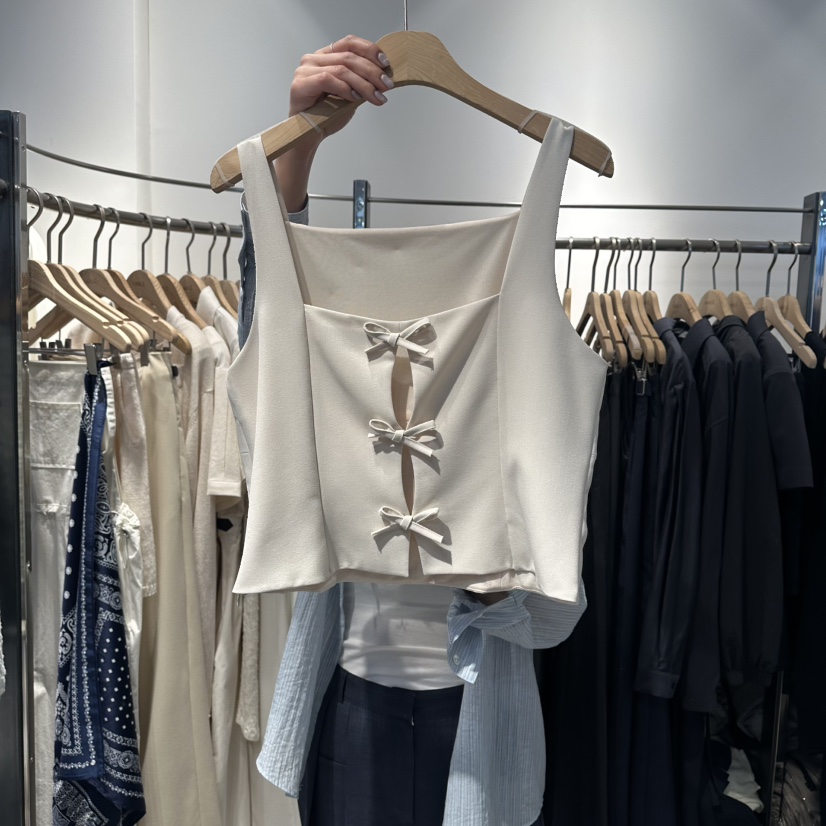 HABLE韓國東大門代購女士新款26夏季職業推薦熱賣吊帶背心HABLE吊帶/背心