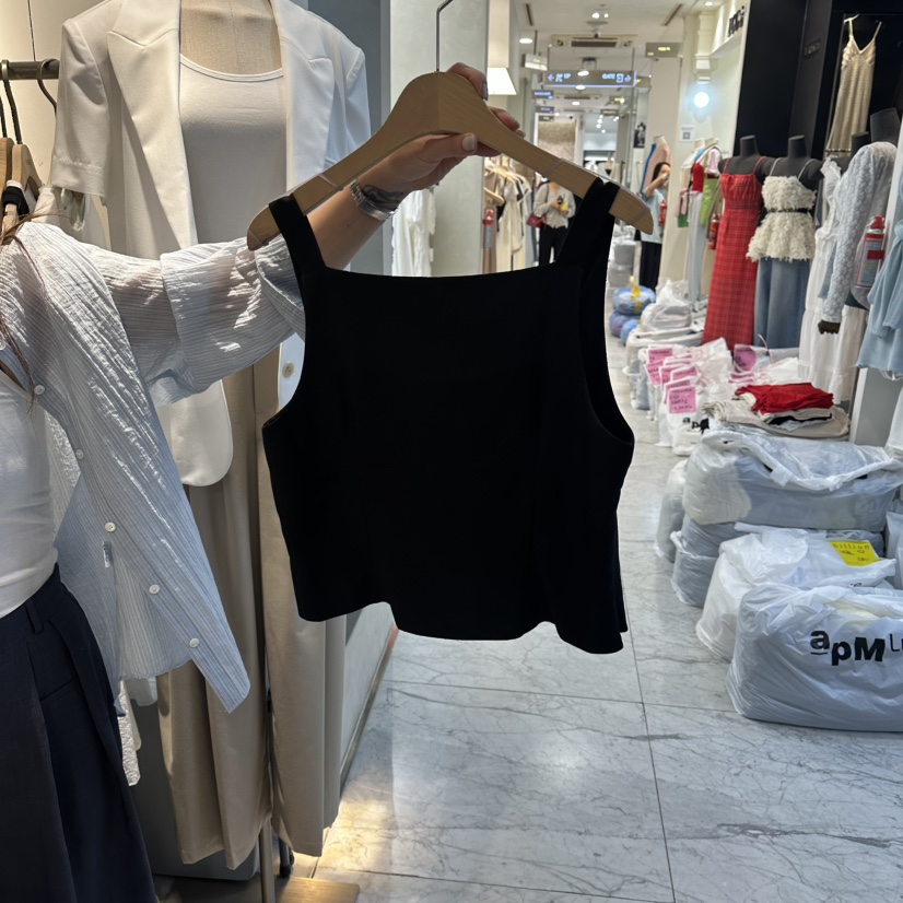HABLE韓國東大門代購女士新款26夏季職業推薦熱賣吊帶背心HABLE吊帶/背心圖色2