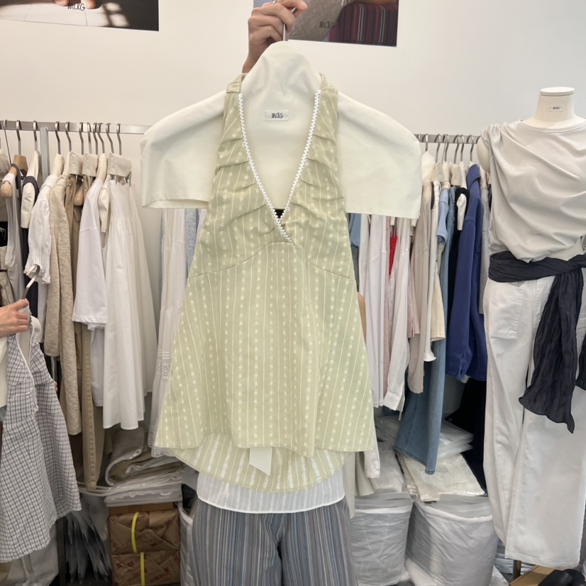 MAG韓國東大門直郵女士新品26春夏人氣時尚推薦26夏季吊帶背心MAG吊帶/背心圖色1