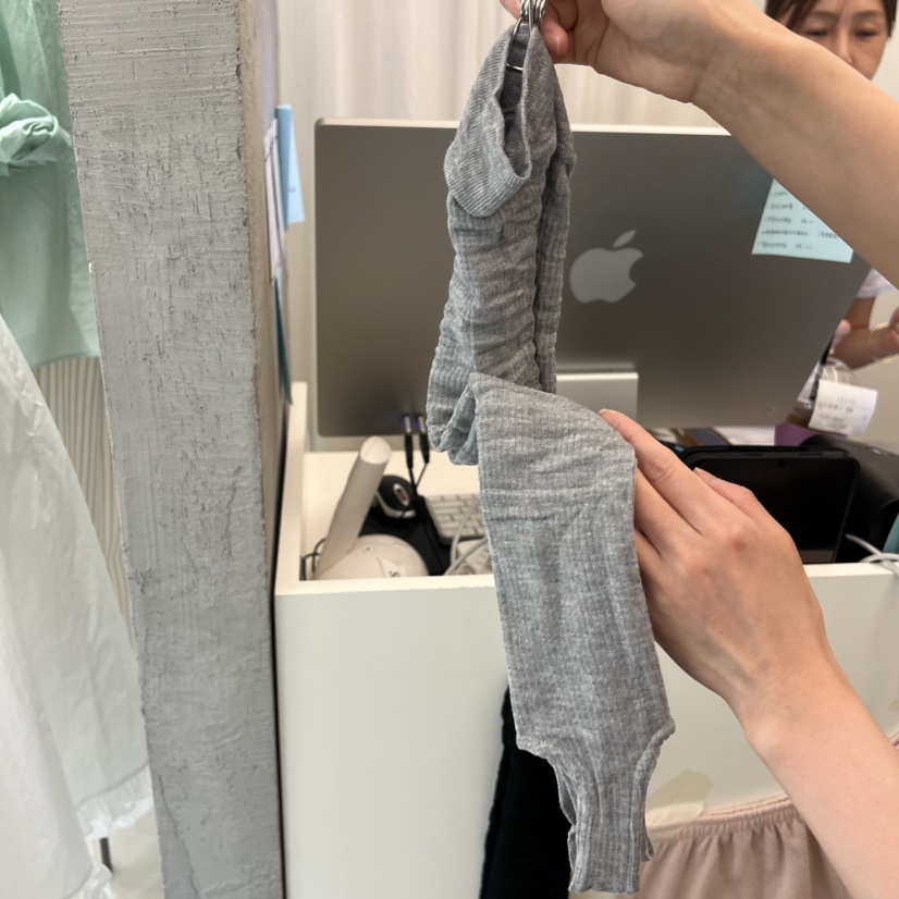 MAG東大門實拍韓國女裝新款26春夏人氣襪子狗狗保暖套裝羅紋MAG襪子圖色2