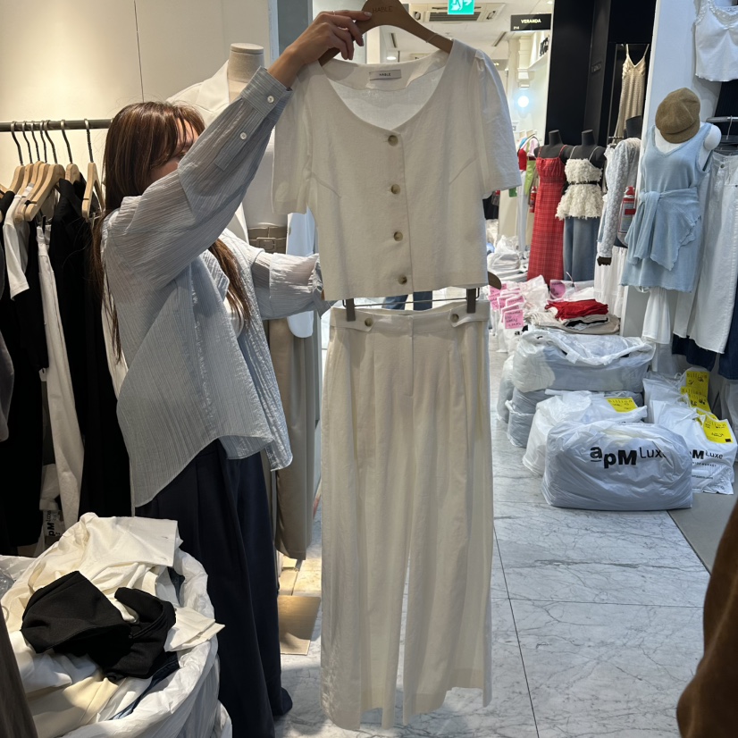 HABLE韓國東大門代購女士新品人氣熱賣推薦26春夏休閑休閑褲HABLE休閑褲