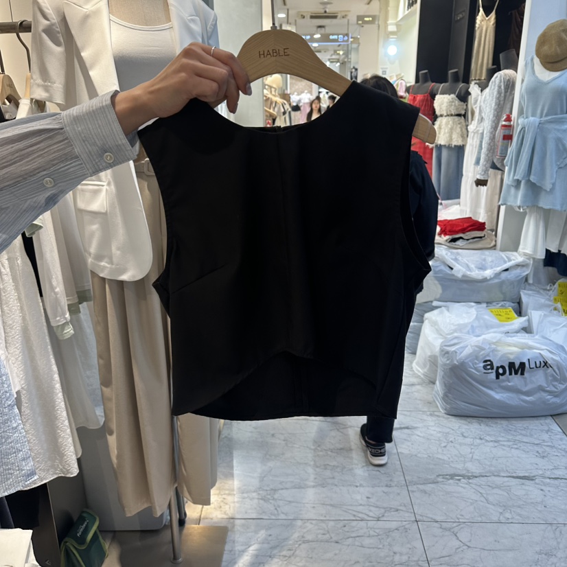 HABLE東大門實拍韓國女裝新品休閑時尚26夏季吊帶背心緊身HABLE吊帶/背心圖色2