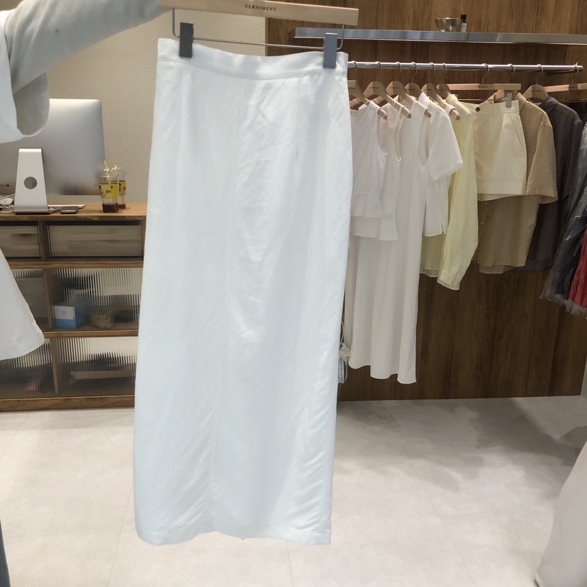 FIFO/UNANSWERED-MYSTERY韓國代購女士新款時尚長裙亞麻FIFO/UNANSWERED-MYSTERY長裙圖色2