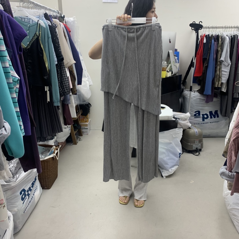 SOLD OUT韓國直郵女士新款時尚26夏季26春夏休閑職業裙褲SOLD OUT裙褲圖色3