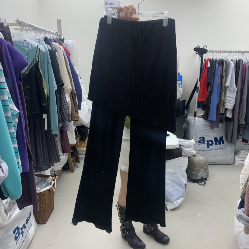 SOLD OUT韓國直郵女士新款時尚26夏季26春夏休閑職業裙褲SOLD OUT裙褲圖色4