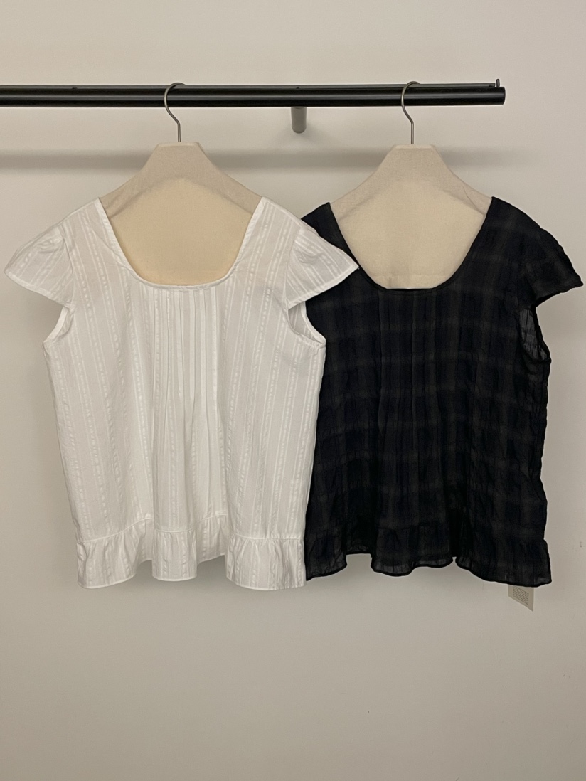 BOLD-A韓國直郵實拍女裝新品26春夏26夏季襯衫蕾絲衫褶裥RE BOLD襯衫/蕾絲衫