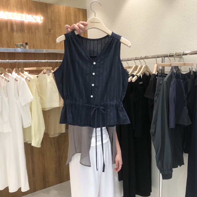 FIFO/UNANSWERED-MYSTERY東大門實拍韓國女裝新品26夏季吊帶背心FIFO/UNANSWERED-MYSTERY吊帶/背心圖色2