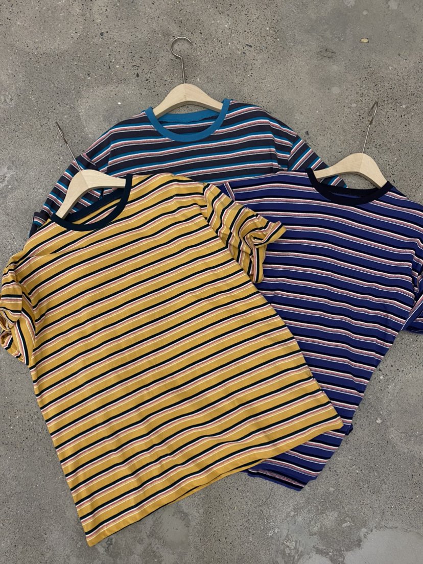 COCOMATON韓國代購女士新款熱賣時尚職業推薦休閑T恤條紋COCOMATONT恤