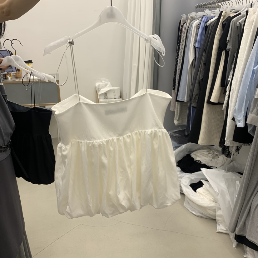 STAINLESS韓國代購女士新款人氣推薦職業26夏季時尚吊帶背心STAINLESS吊帶/背心