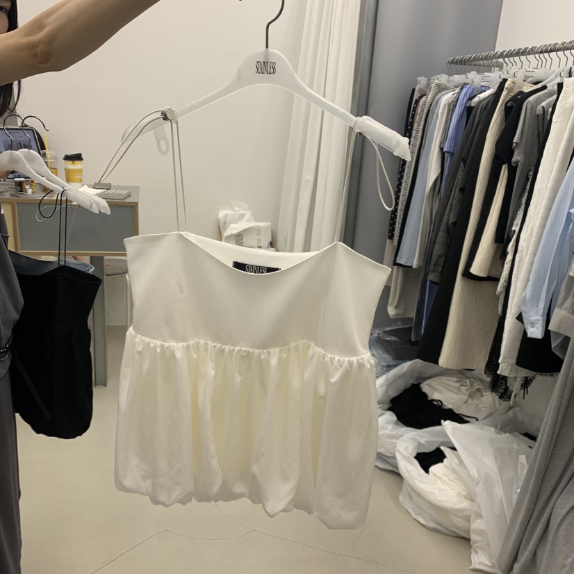 STAINLESS韓國代購女士新款人氣推薦職業26夏季時尚吊帶背心STAINLESS吊帶/背心圖色3