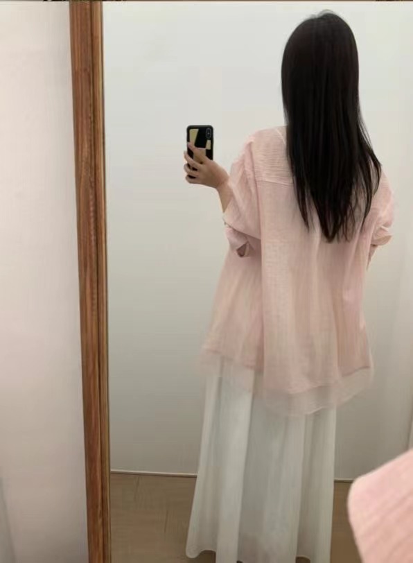 CRISPY CHIPS韓國直郵女裝新款熱賣推薦人氣職業襯衫蕾絲衫BLACKGHOBI襯衫/蕾絲衫