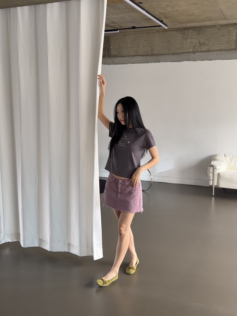 SUNDER MARKET韓國東大門代購女士新品職業26春夏時尚T恤SUNDER MARKETT恤