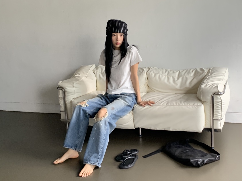 SUNDER MARKET韓國東大門代購女士新品職業26春夏時尚T恤SUNDER MARKETT恤