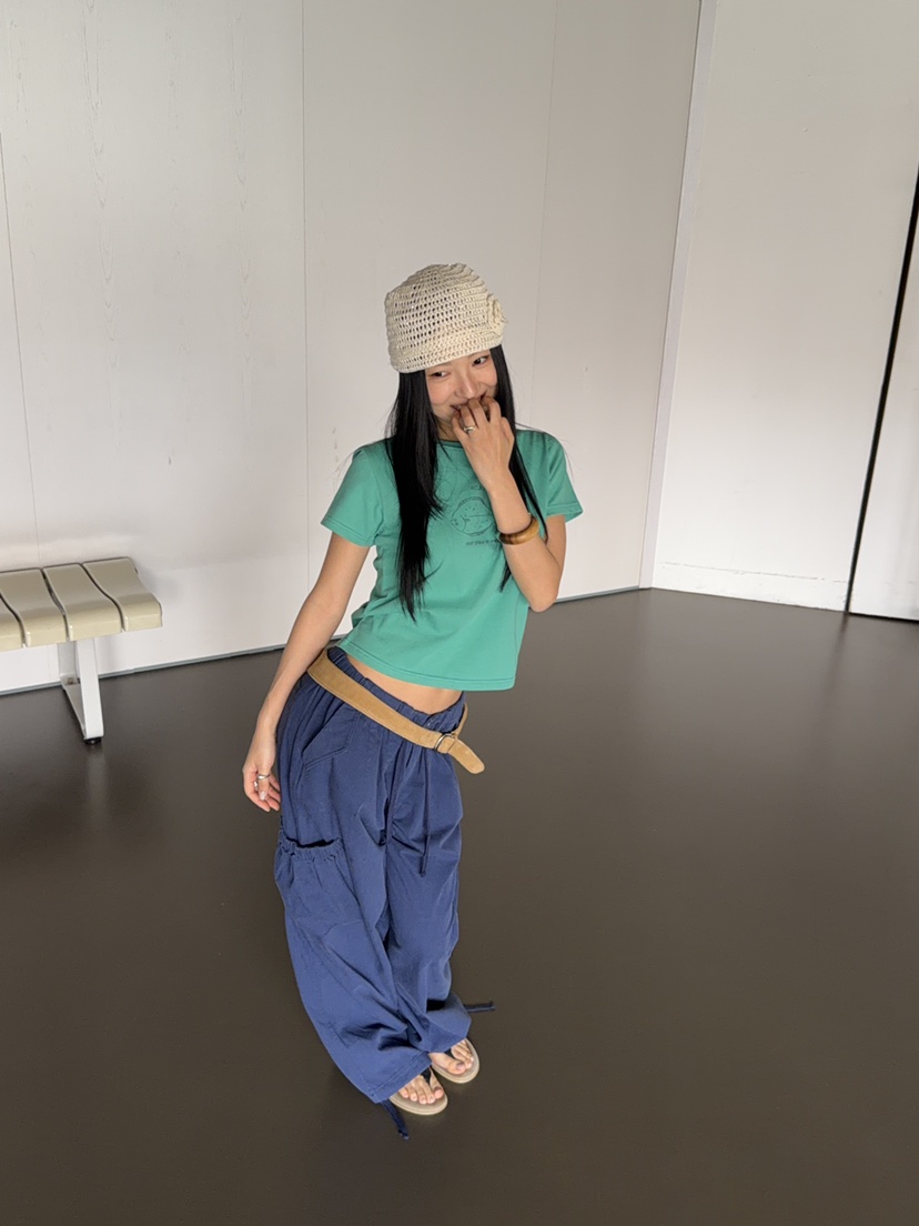 SUNDER MARKET韓國東大門代購女士新品職業26春夏時尚T恤SUNDER MARKETT恤