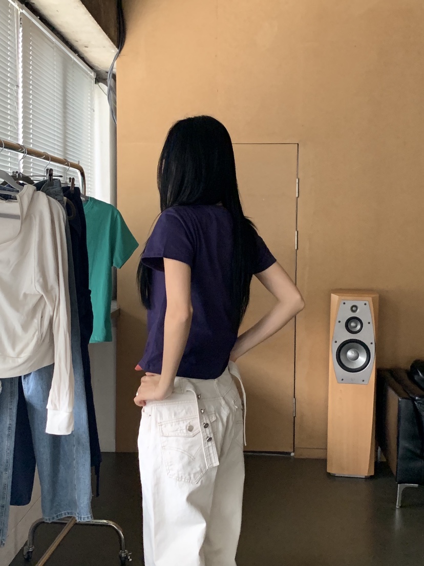 SUNDER MARKET韓國東大門代購女士新品職業26春夏時尚T恤SUNDER MARKETT恤