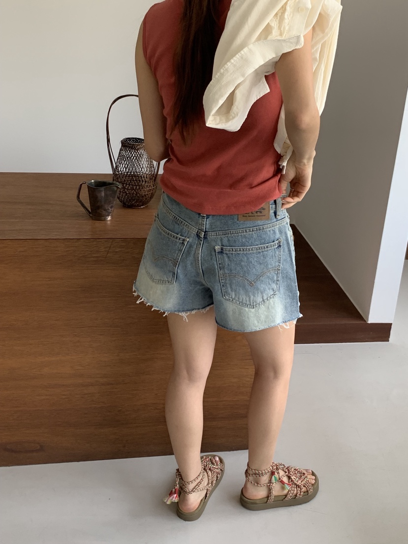 SUNDER MARKET韓國東大門直郵女裝新款職業26夏季26春夏短褲SUNDER MARKET短褲