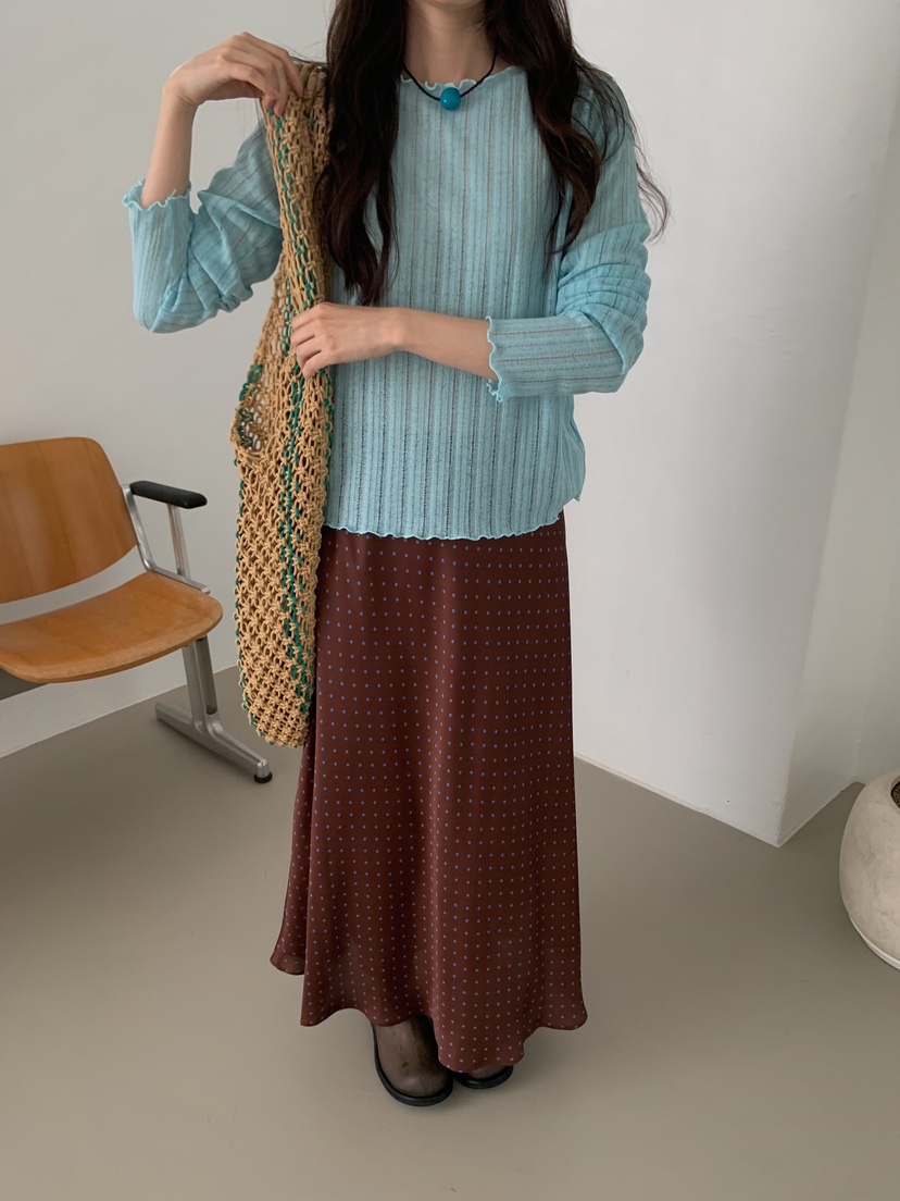 CAMEL-P韓國直郵女士新品26春夏長裙Came_l 家長裙