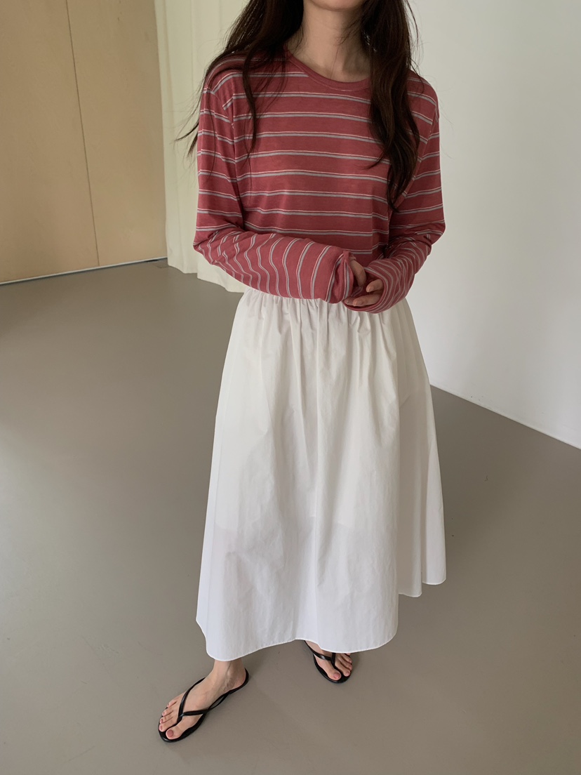 CAMEL-P韓國直郵女裝新品26夏季長裙Came_l 家長裙