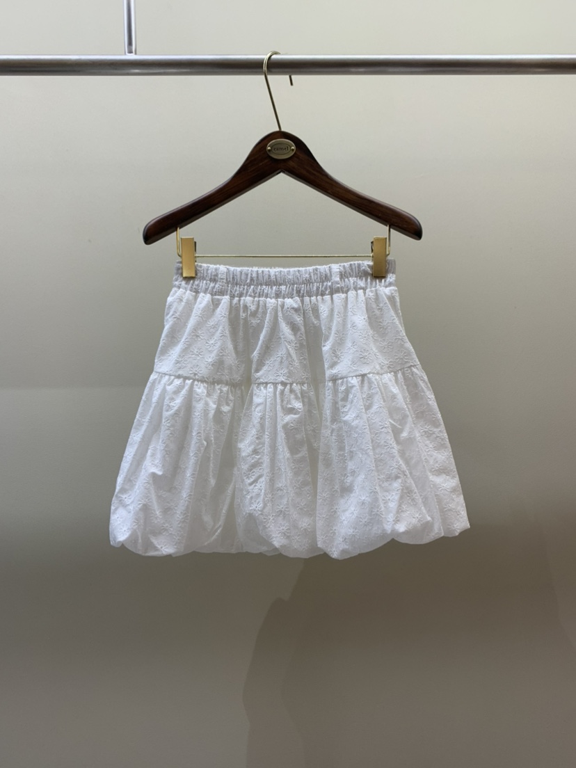 CAMEL-P韓國代購女士新品26夏季短裙蕾絲Came_l 家短裙圖色1