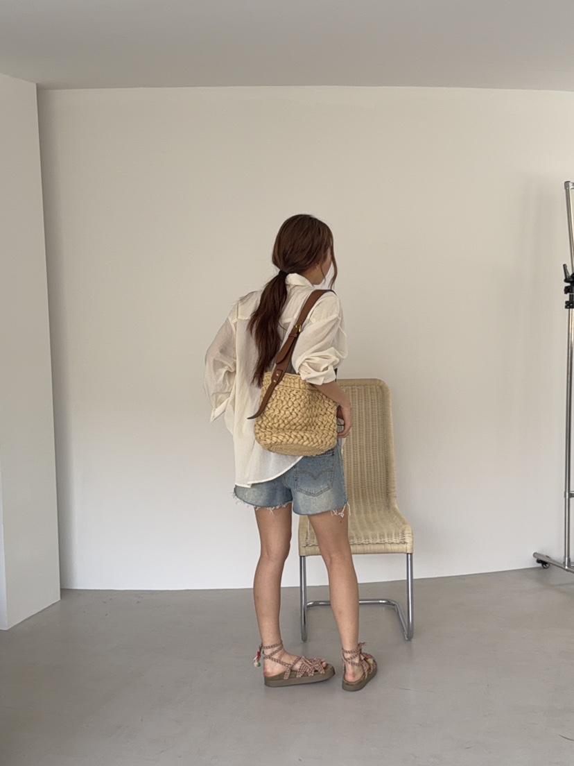 SUNDER MARKET韓國東大門直郵女士新款推薦襯衫蕾絲衫雙層SUNDER MARKET襯衫/蕾絲衫