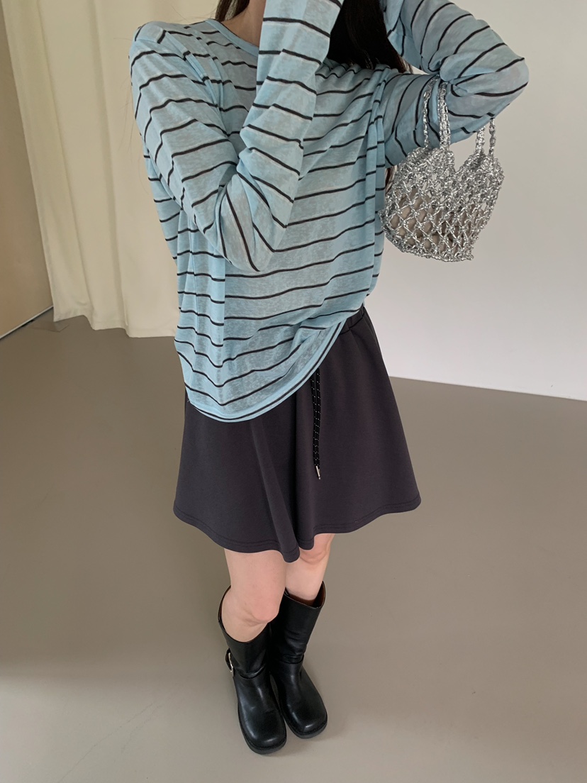 CAMEL-P韓國直郵實拍女士新款人氣長袖T恤亞麻布Came_l 家長袖T恤