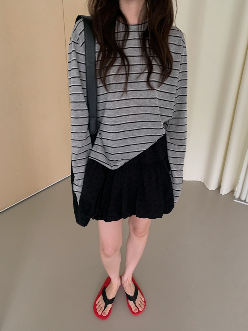 CAMEL-P韓國直郵實拍女士新款人氣長袖T恤亞麻布Came_l 家長袖T恤