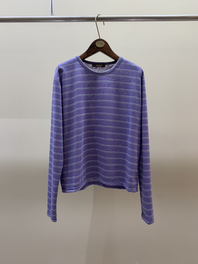 CAMEL-P韓國直郵實拍女士新款人氣長袖T恤亞麻布Came_l 家長袖T恤圖色2