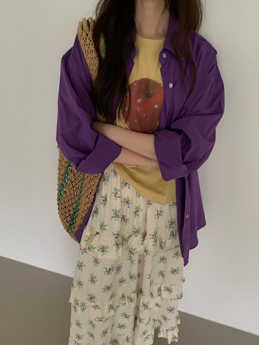 CAMEL-P韓國直郵女士新品人氣襯衫蕾絲衫Came_l 家襯衫/蕾絲衫