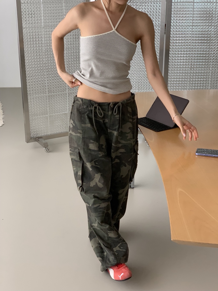 SUNDER MARKET韓國直郵實拍女裝新品時尚推薦休閑吊帶背心SUNDER MARKET吊帶/背心