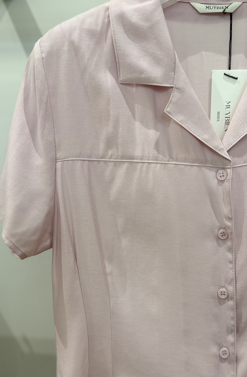 MUYBIEN東大門實拍韓國女裝新款人氣推薦26夏季襯衫蕾絲衫MUYBIEN襯衫/蕾絲衫